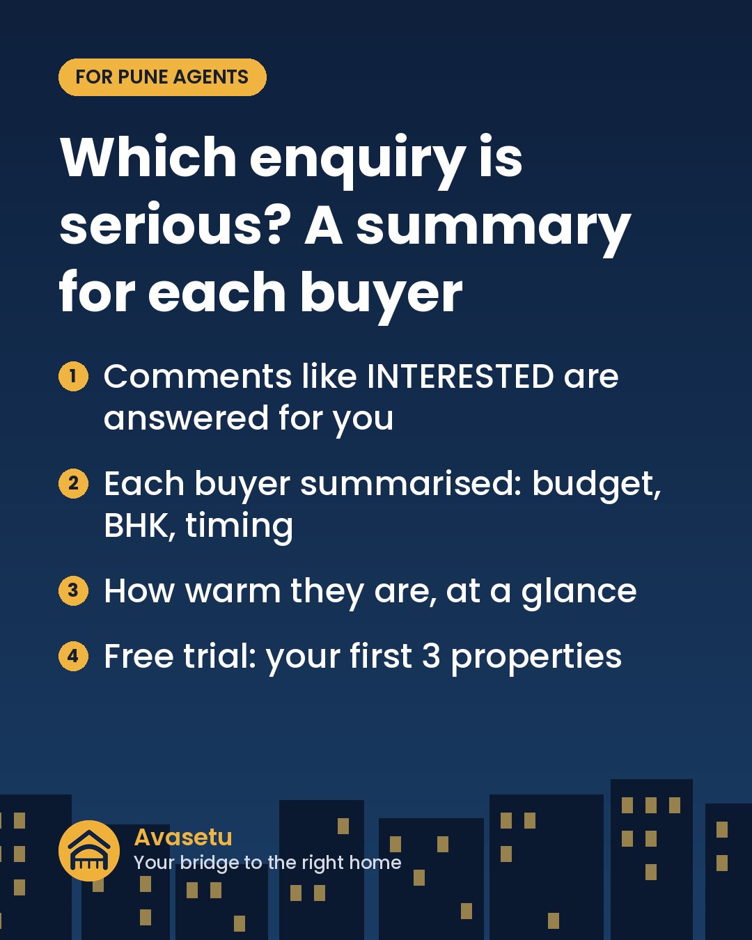 📊 When enquiries arrive as comments and messages, it is hard to tell which buyer is serio…