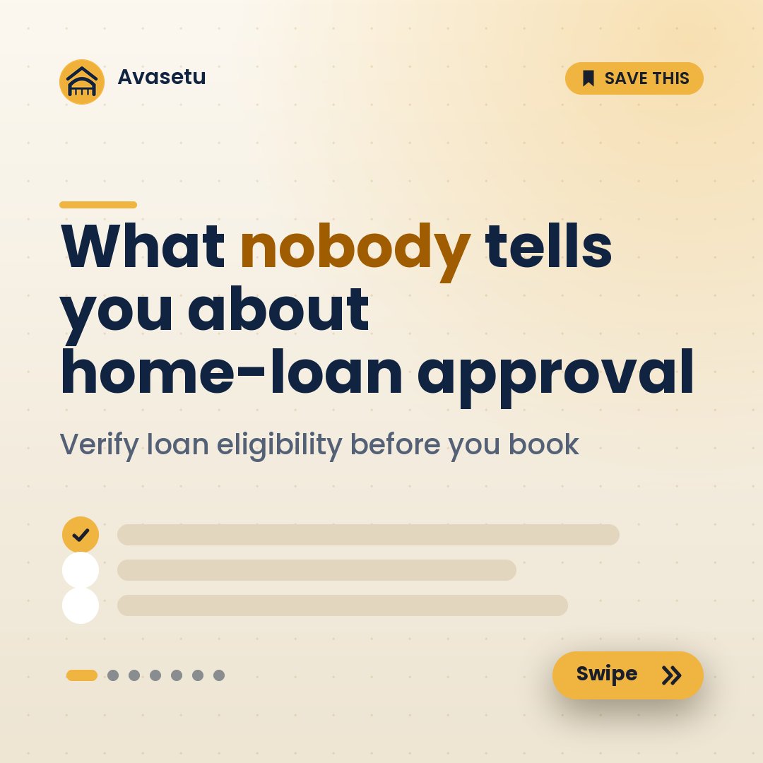 Worried your home loan could be denied after paying the booking amount?