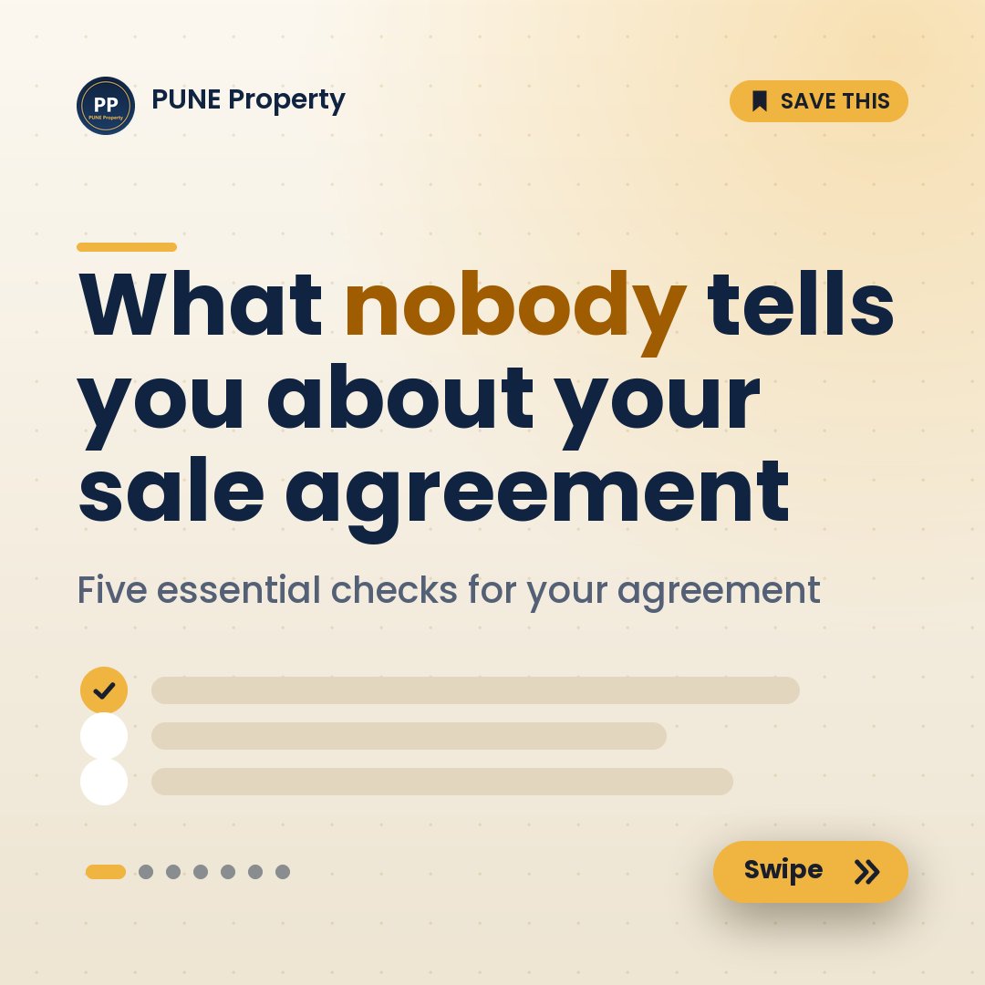 What nobody tells you about your sale agreement