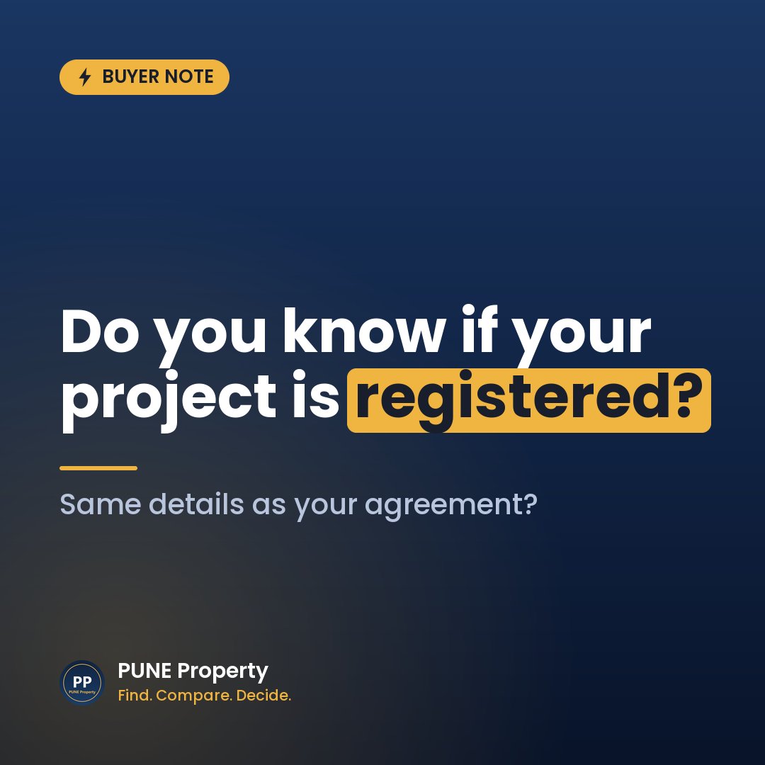 Do you know if your project is registered?