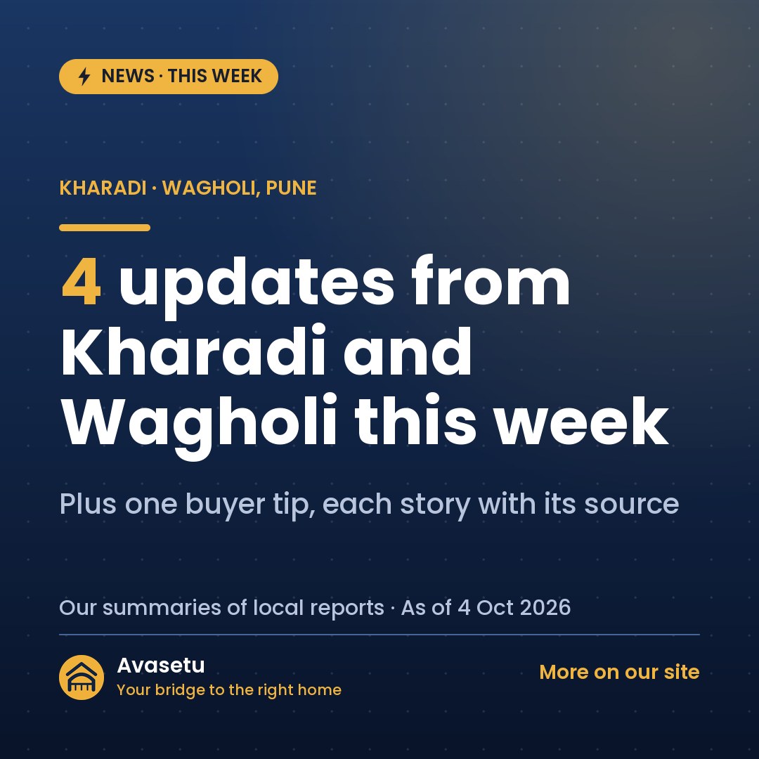 Kharadi and Wagholi this week
